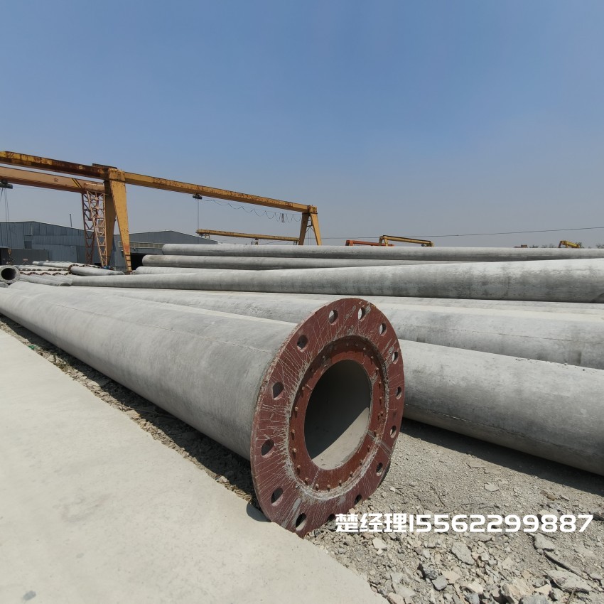 芗城12米无拉线电杆